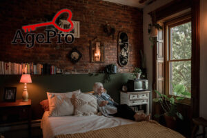 senior in need of overnight care from AgePro in Ontario